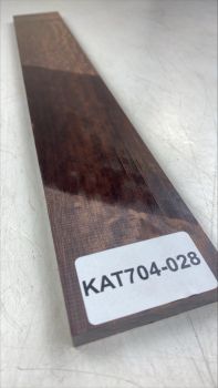 Fretboard Mexican Rosewood / Katalox 510x74x10mm Unique Piece #028